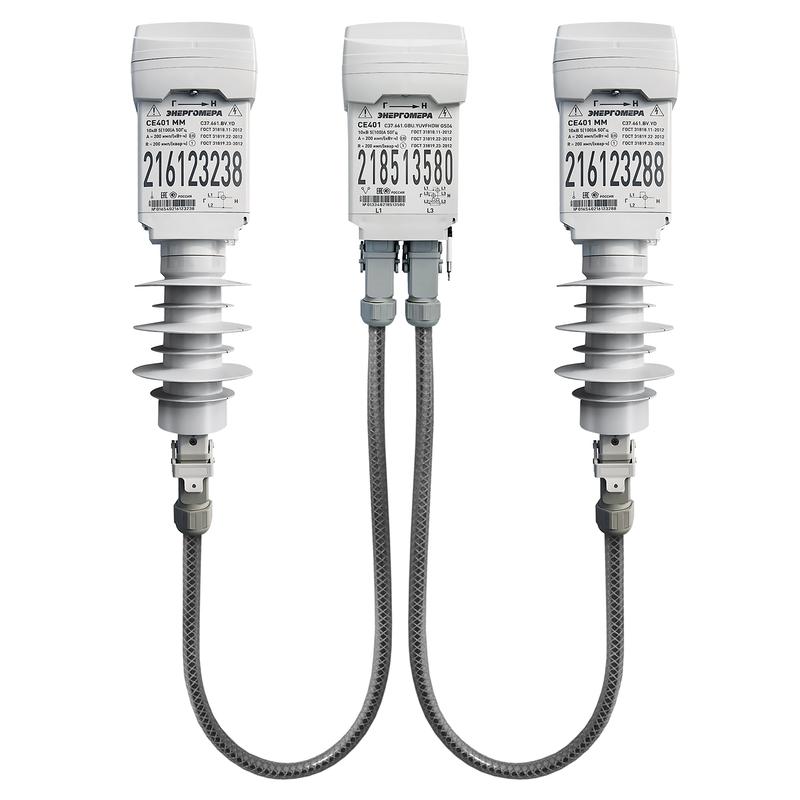 Счетчик CE401 С37.652.GBU.YUVFHDW GS04 высоковольт. 3ф многотариф. IP65 Энергомера 101007001013354