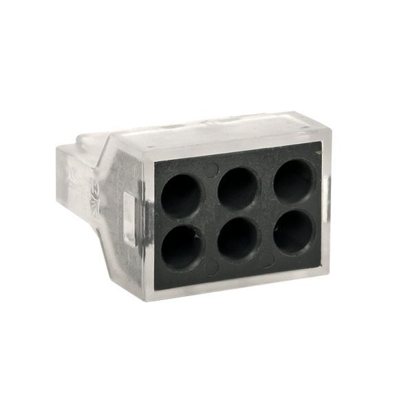 Клемм с пастойа строительно-монтажная СМК 773-106 6-проводная 1.0-2.5кв.мм с пастой (уп.50шт) PROxima EKF plc-smk-106