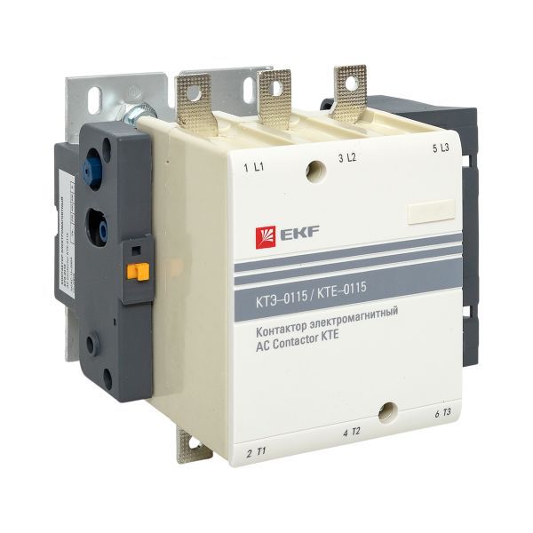 Контактор КТЭ 115А кат. 380В AC 1НО EKF ctr-b-115-380