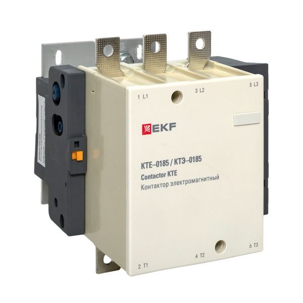 Контактор КТЭ 185А кат. 380В AC 1НО EKF ctr-b-185-380