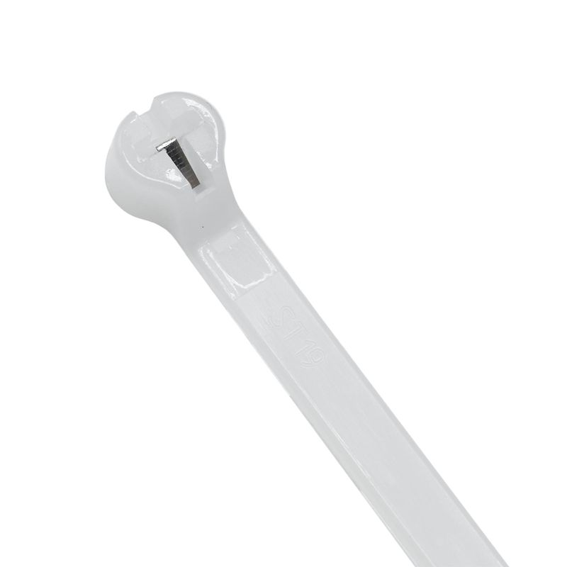 Хомут кабельный 4.8х370 P6.6 с двойн. замком бел. (уп.100шт) DKC 21219SR