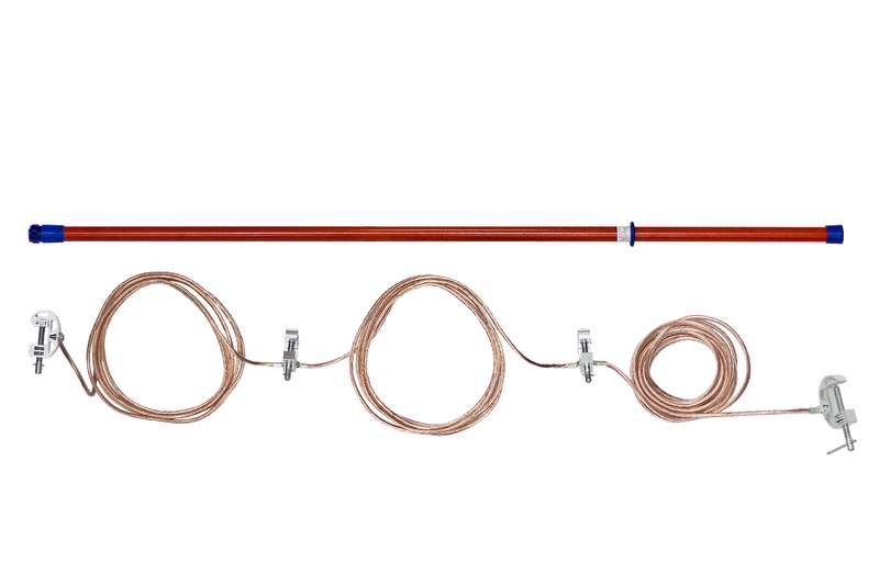 Заземление переносное ЗПП-35 Д для распред. устр. до 35кВ 70кв.мм Антиток Д219463