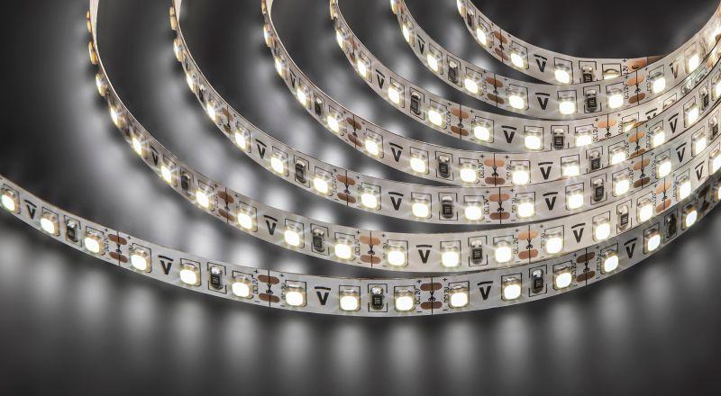 Лента светодиодная 71 408 NLS-3528W120-9.6 IP20 12B R5 9.6Вт/м (уп.5м) Navigator 71408