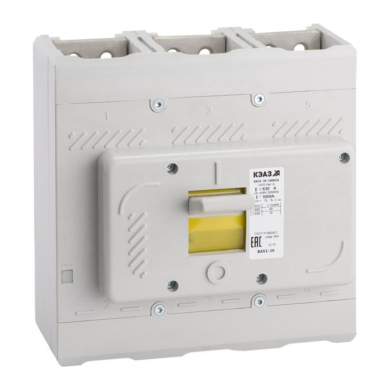 Выключатель автоматический 3п 320А 1000Im 40кА ВА51-39-340010 УХЛ3 690В AC КЭАЗ 220761
