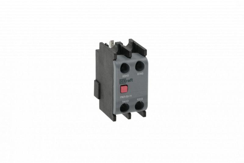 Приставка контактная лицевой установки 2НО ПКЛ-02 DEKraft 22171DEK