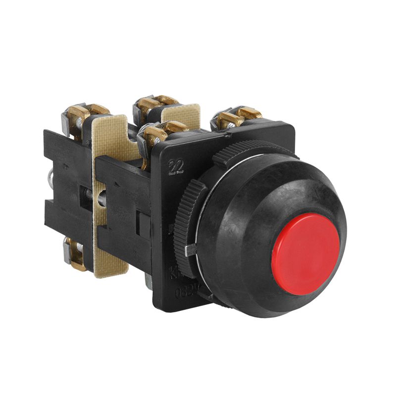 Выключатель кнопочный КЕ 082 У2 исп.1 красн. КЭАЗ 222870