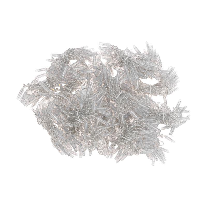 Гирлянда светодиодная "Светодиодный Дождь" 2х3м 448LED мультиколор 66Вт 230В IP65 постоян. свечение провод прозр. (нужен шнур питания 303-500-1) Neon-Night 235-159-6