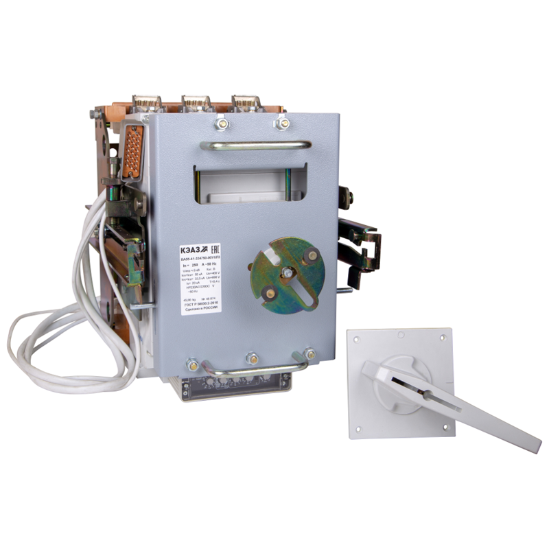 Выключатель автоматический 3п 1000А 55кА ВА55-41-335150 УХЛ3 690В AC КЭАЗ 235208