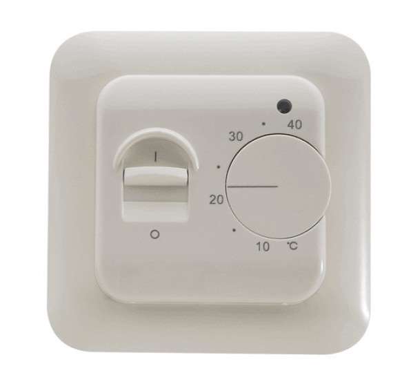 Термостат механический MST-1 (OTN-1991; RTC 70.26; MT-26; R70XT; MTT-2; M5.713) 16А 3.6кВт для теплых полов датчик пола бел. Grand Meyer MST-1