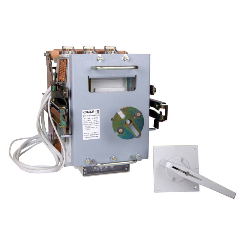 Выключатель автоматический 3п 250А 135кА ВА53-41-340050 УХЛ3 690В AC КЭАЗ 240058