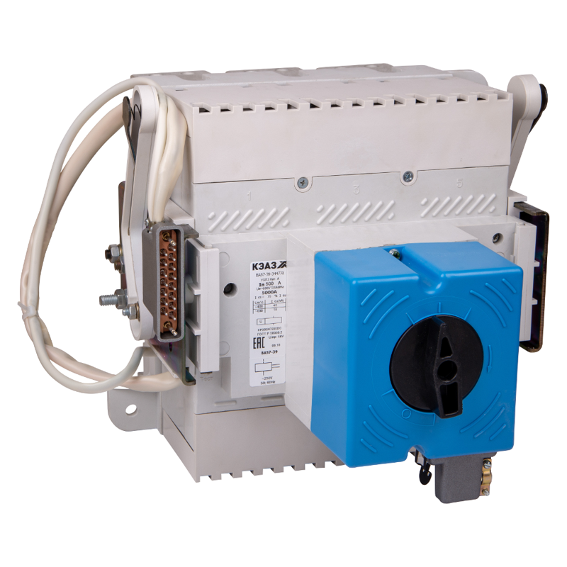 Выключатель автоматический 3п 320А 1250Im 40кА ВА57-39-344770 УХЛ3 690В AC НР=230В AC/220В DC ПЭ230AC КЭАЗ 240533