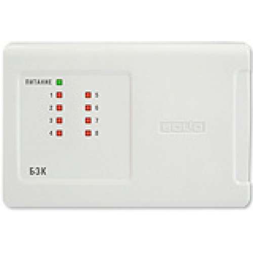 Блок защиты коммутационный БЗК исп. 02 (8 вых.; вход. напр.10-30В ток по каждому каналу до 1.0А от минус 30 до +50град.C) Болид 214586