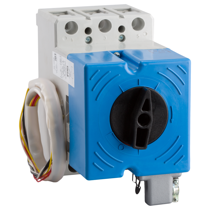 Выключатель автоматический 3п 125А 1500Im 20кА ВА51-35М2-341830 УХЛ3 690В AC НР400AC ПЭ400AC КЭАЗ 243708