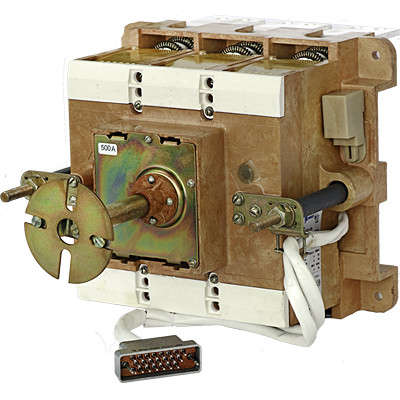 Выключатель автоматический 3п 250А Im=3000А 50кА ВА51-39 341850 660В НР=220В AC задн. подкл.: Cu шина Контактор 1002369