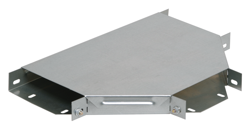 Ответвитель для лотка Т-образ. горизонт. 300х35 с кр. IEK CLP1T-035-300-1