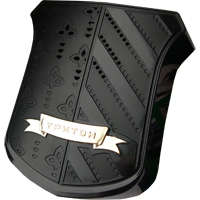 Звонок проводной Готик электрон. гонг 220В 80-90дБА черн./зол. МОНОМАХ ГЗ-04