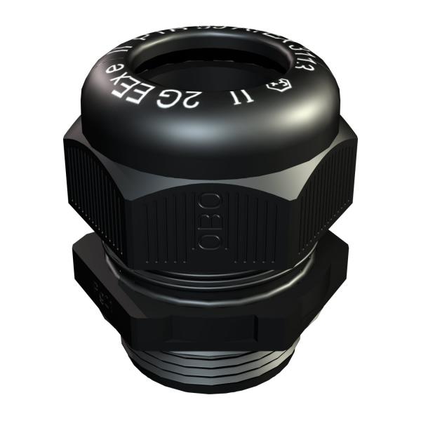 Ввод кабельный взрывозащ. d12-18 V-TEC Eх M25 SW IP68 черн. OBO 2050331