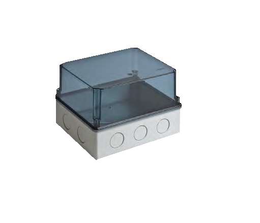 Коробка распределительная ОП и монтажа приборов 240х199х165мм IP55 прозр. крышка Ruvinil 67067П