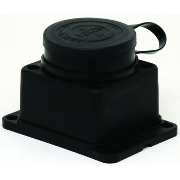 Розетка наружн. уст. 16А IP44 2P+E каучук Т-Пласт 31.01.306.0300