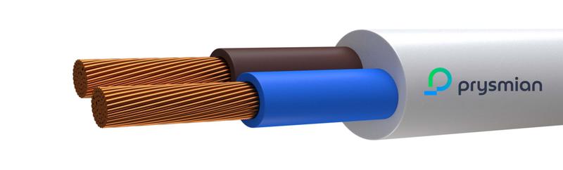 Провод ПВС 2х1.5 Б (бухта) (м) РЭК-PRYSMIAN 0102040201