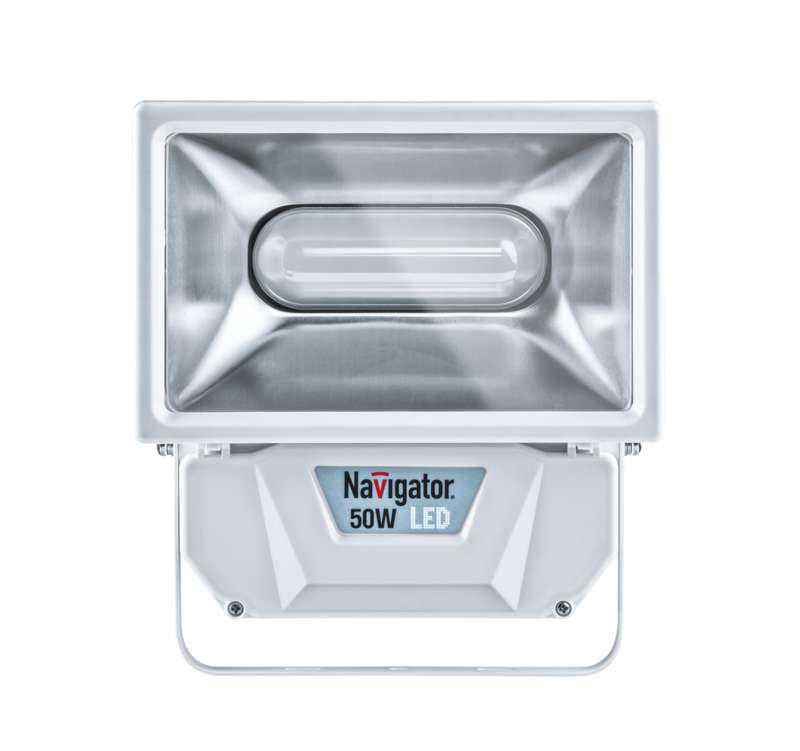 Прожектор 94 640 NFL-P-50-4K-WH-IP65-LED 50Вт IP65 4000К (аналог ИО 500Вт) Navigator 18700