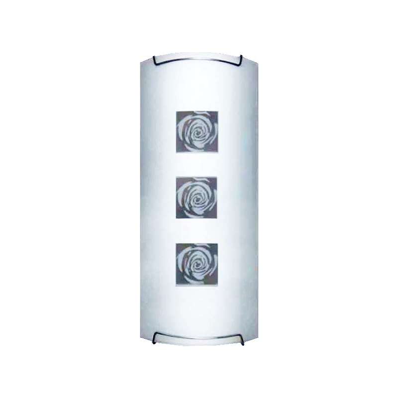 Светильник "Роза" 2х60 К2 2х60Вт E27 IP20 360х150H35 Альфа Лайт 1867