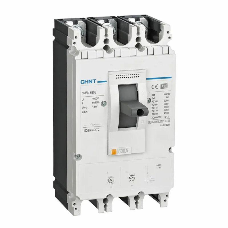 Выключатель автоматический 3п 315А 100кА NM8NDC-630H TM с рег. термомаг. расцеп. (R) CHINT 269369