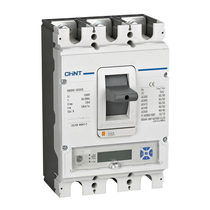 Выключатель автоматический 3п 160А 36кА NM8N-250C EM с электр. расцеп. LCD (R) CHINT 271374