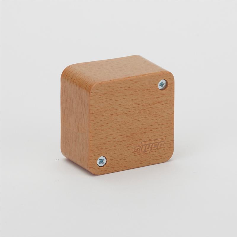 Коробка распределительная ОП 55х55х32мм IP40 бук (светл. основа) Ruvinil 65002-38М