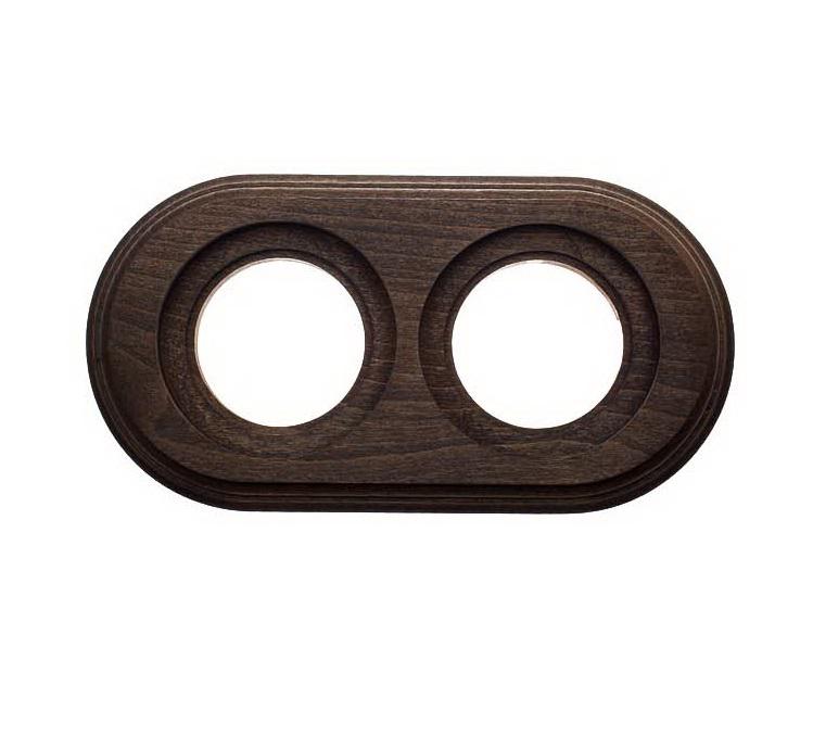 Рамка 2-м ОП старое дерево Bironi BF1-620-17