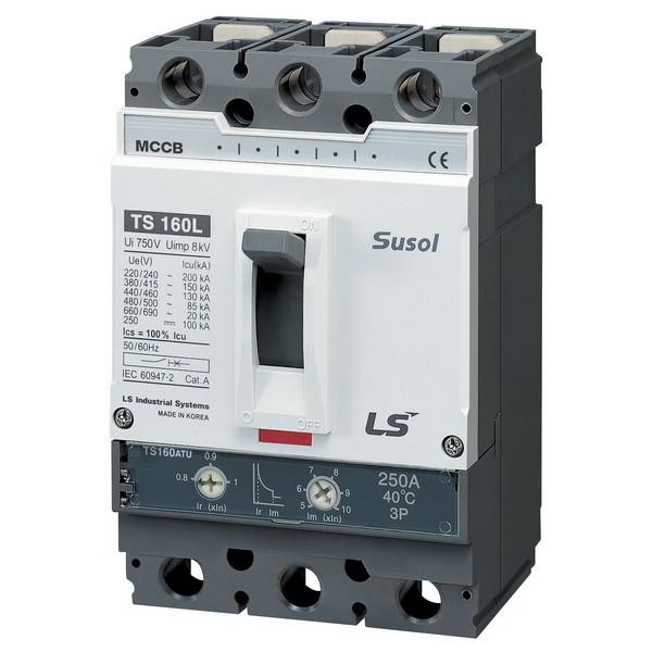 Выключатель автоматический 3п 3т 160А 50кА TS160N FMU LS Electric 105015100