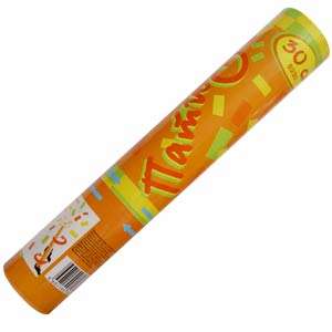 Пневмохлопушка (твист) 30см разноцв. папиросная/металлиз. бумага 10-20м (уп.12шт) SHLights 4607144112239