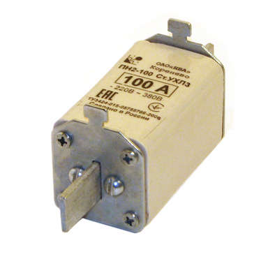 Вставка плавкая ПН-2 100 63А (сталь) Коренево 7990630004