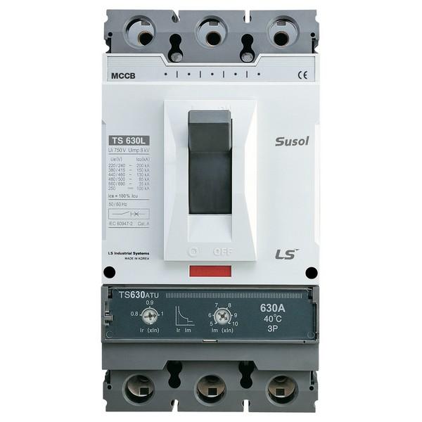 Выключатель автоматический 3п 3т 630А 65кА TS630N ATU LS Electric 0108003200