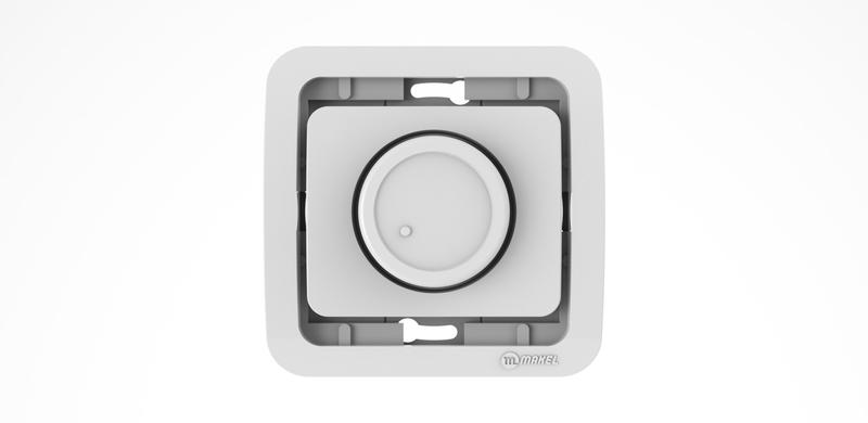 Светорегулятор 600Вт Mimoza без вст. бел. 22011