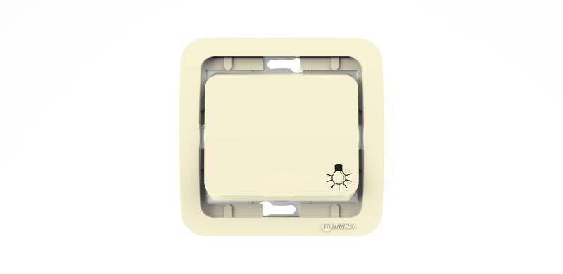 Кнопка таймера Mimoza без вст. крем. 32004