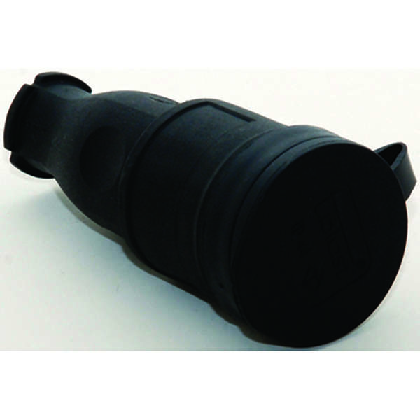 Розетка 16А IP44 2P+E каучук Т-Пласт 31.01.304.0300