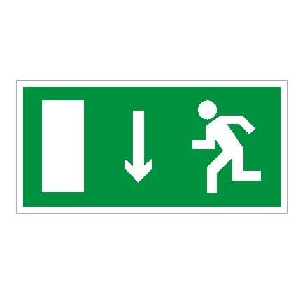 Пиктограмма "Указатель двери левосторонний" ПЭУ 091 210х105 СТ 2501002320