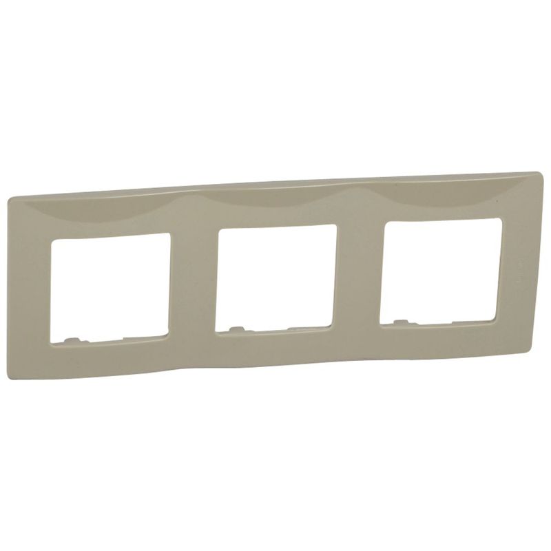 Рамка 3-м Etika светл. галька IEK 672523