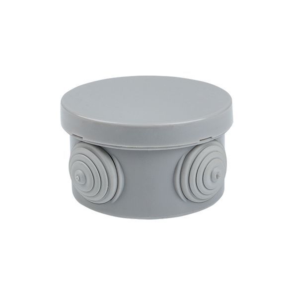 Коробка распаячная КМР-040-038 наружная с крышкой 65х40 АБС 4 мембранных ввода IP54 EKF plc-kmr-040-038