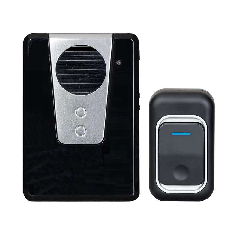 Звонок беспроводной Трио 32 мелодии 150м 4-тональная полифония регулир. громкости настольн./настен. брызгозащ. кнопка IP44 3AAх1.5В МОНОМАХ ТР-02Б