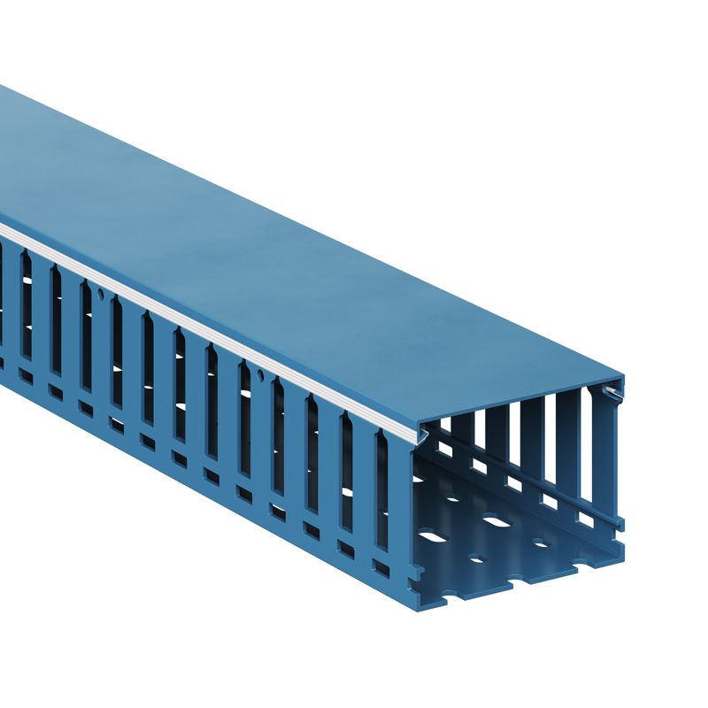 Кабель-канал перфорированный 80х60 L2000 RL12 син. DKC 00239RL