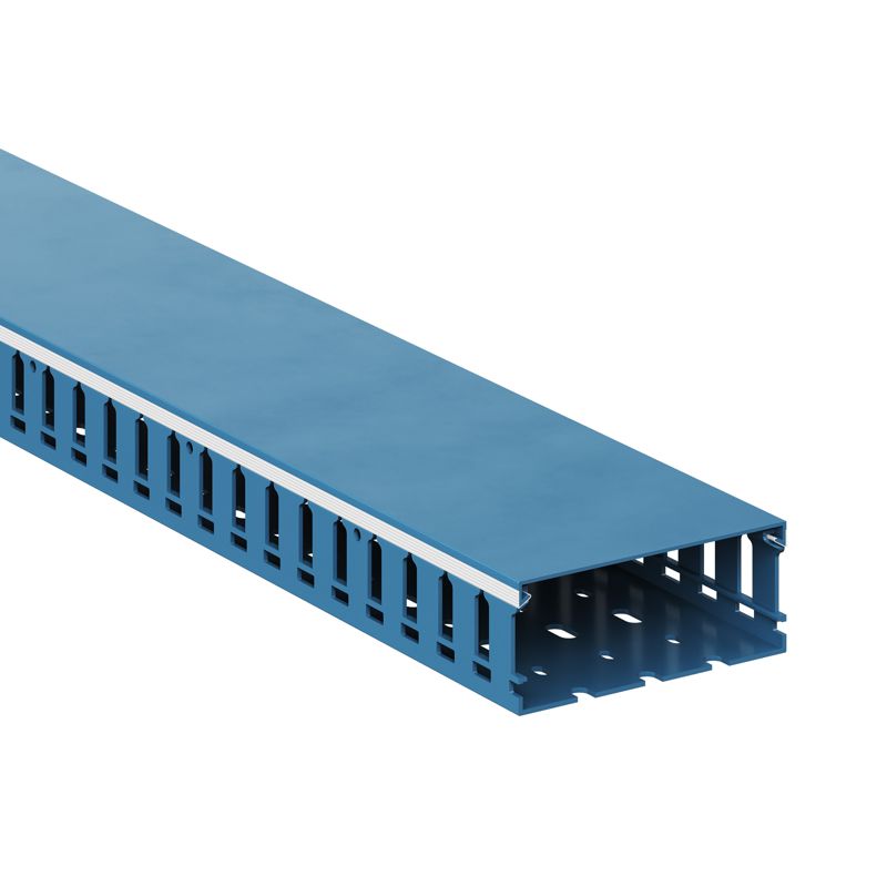 Кабель-канал перфорированный 100х40 L2000 RL12 син. DKC 00265RL