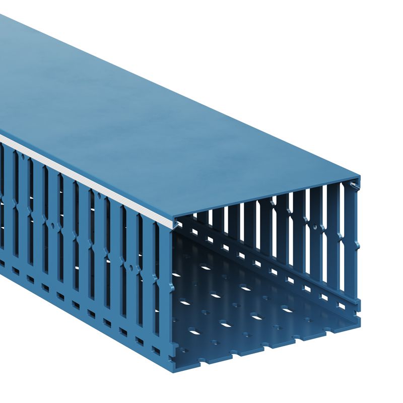 Кабель-канал перфорированный 150х100 L2000 RL12 син. DKC 00272RL