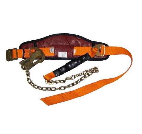 Привязь удерживающая с амортизатором-УП1АГ ( ПП-1аГ строп мет. цепь) ПОЯ408