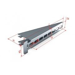 Полка кабельная К1160 УХЛ1 осн.150 сталь КЭМЗ 461 455006 17