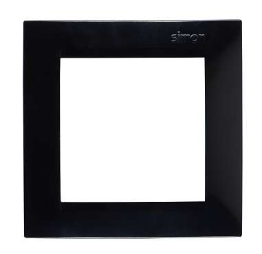 Рамка 1-м Simon15 черн. Simon 1500610-032