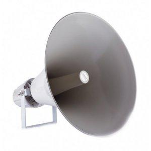 Громкоговоритель рупорный HP-10T 100Вт/100В 250-6500Гц бел. алюм. ROXTON 216083