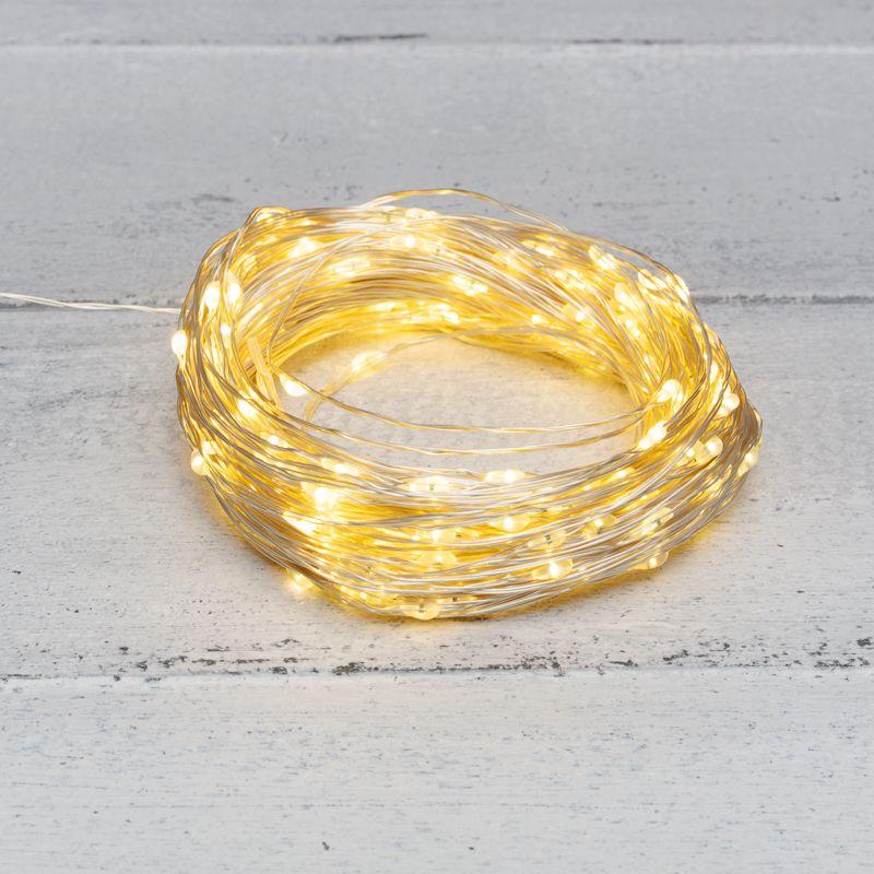 Гирлянда "Роса" 100м 1000LED тепл. бел. с трансформатором Neon-Night 303-236