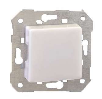 Суппорт Simon27 с накладкой для светодиод. лампы (75370-39) бел. Simon 27036-35